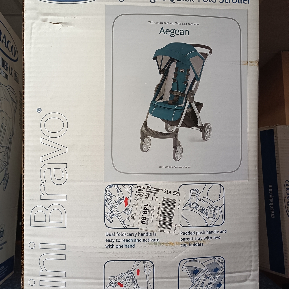 Aegean Stroller - Teal